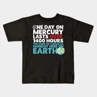 1400 Hours The Same As A Regular Monday Here On Earth Kids T-Shirt